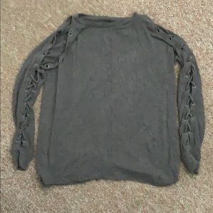 American Eagle soft & sexy cold shoulder sweater